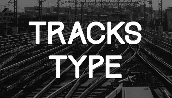 flat-tasarim-ucretsiz-font-tracks-type-artmanik